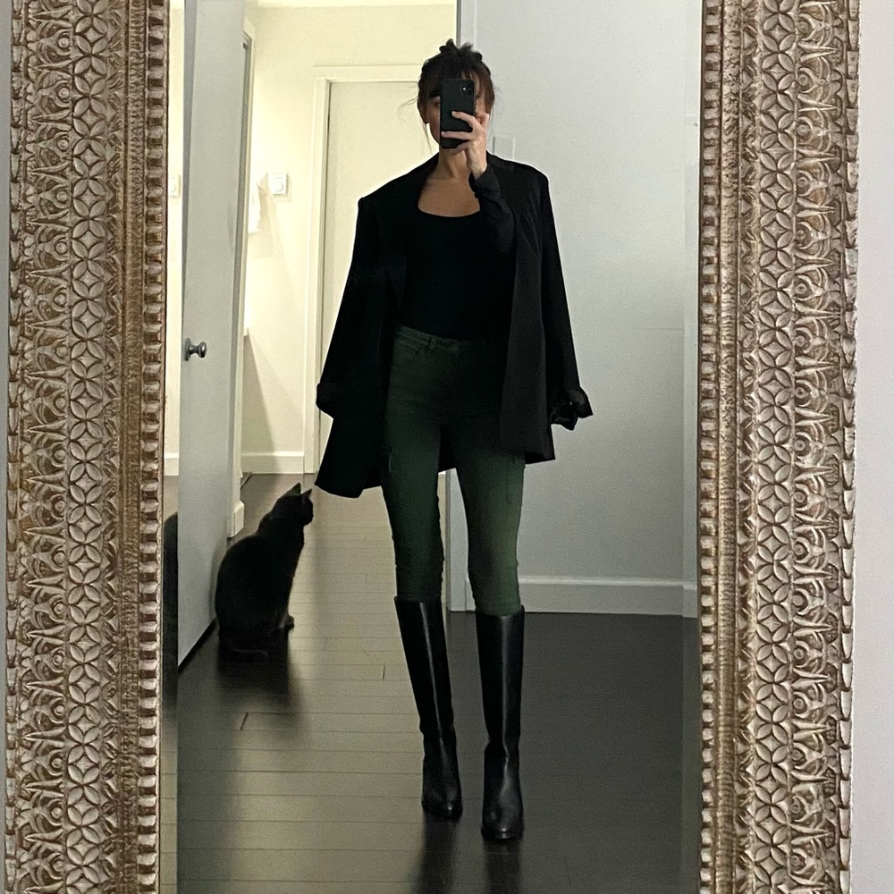 By The Way. / Revolve Kate Skinny Cargo Jeans in Olive